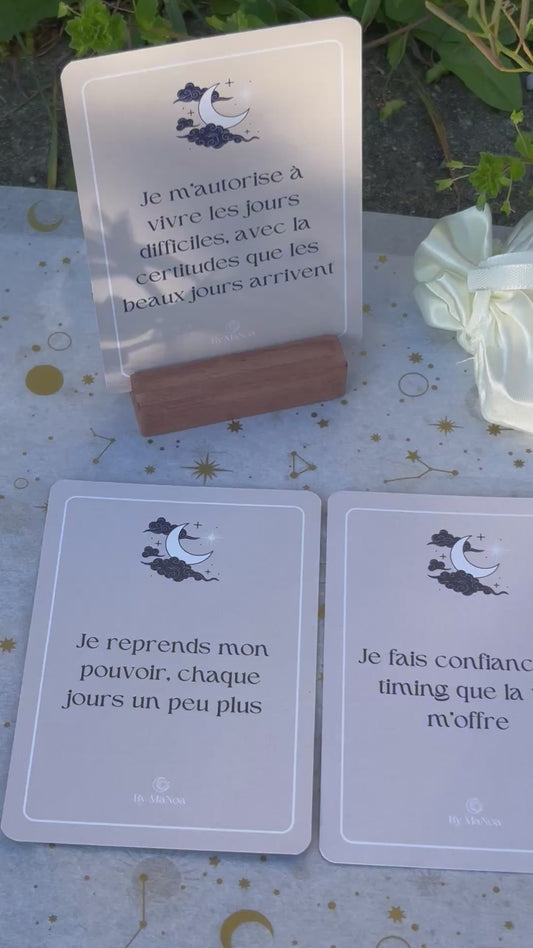 Cartes d’affirmations positives